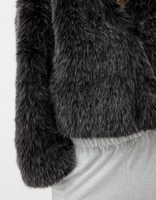 Hooded Fur Jacket